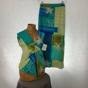 NWT Lulas Fashion 2 Piece Skirt/Top Set